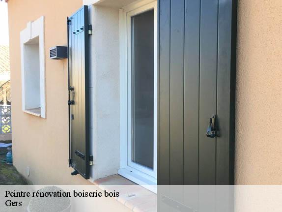 Peintre rénovation boiserie bois Gers 