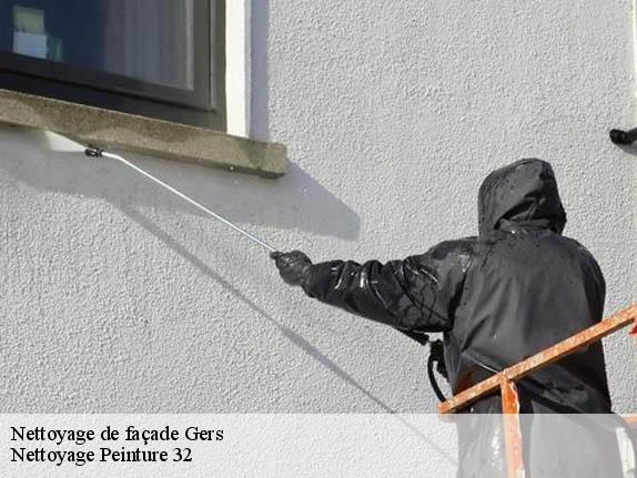 Nettoyage de façade Gers 