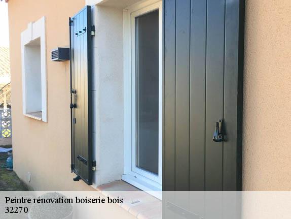 Peintre rénovation boiserie bois  32270